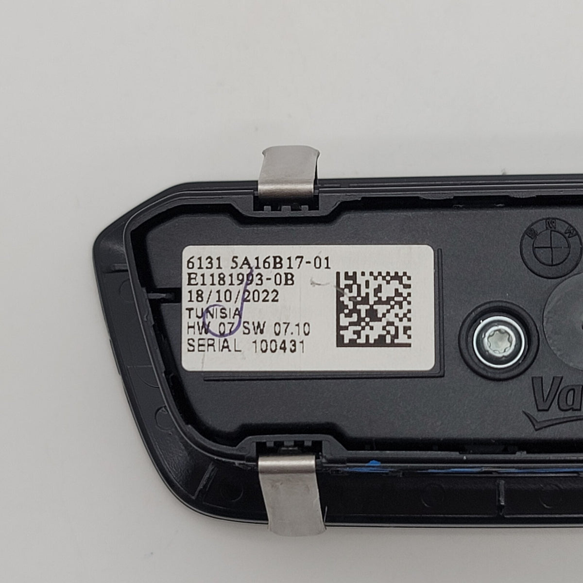 2021 - 2026 BMW G20 G80 G22 G26 G82 M3 M4 Headlight Control Switch Panel 5A16B17
