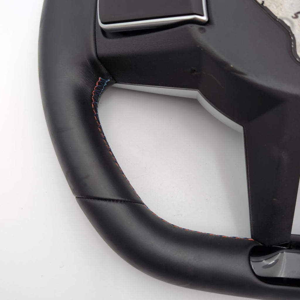 2025 2026 BMW M240i G20 G22 G42 M Sport Flat Bottom Steering Wheel Leather