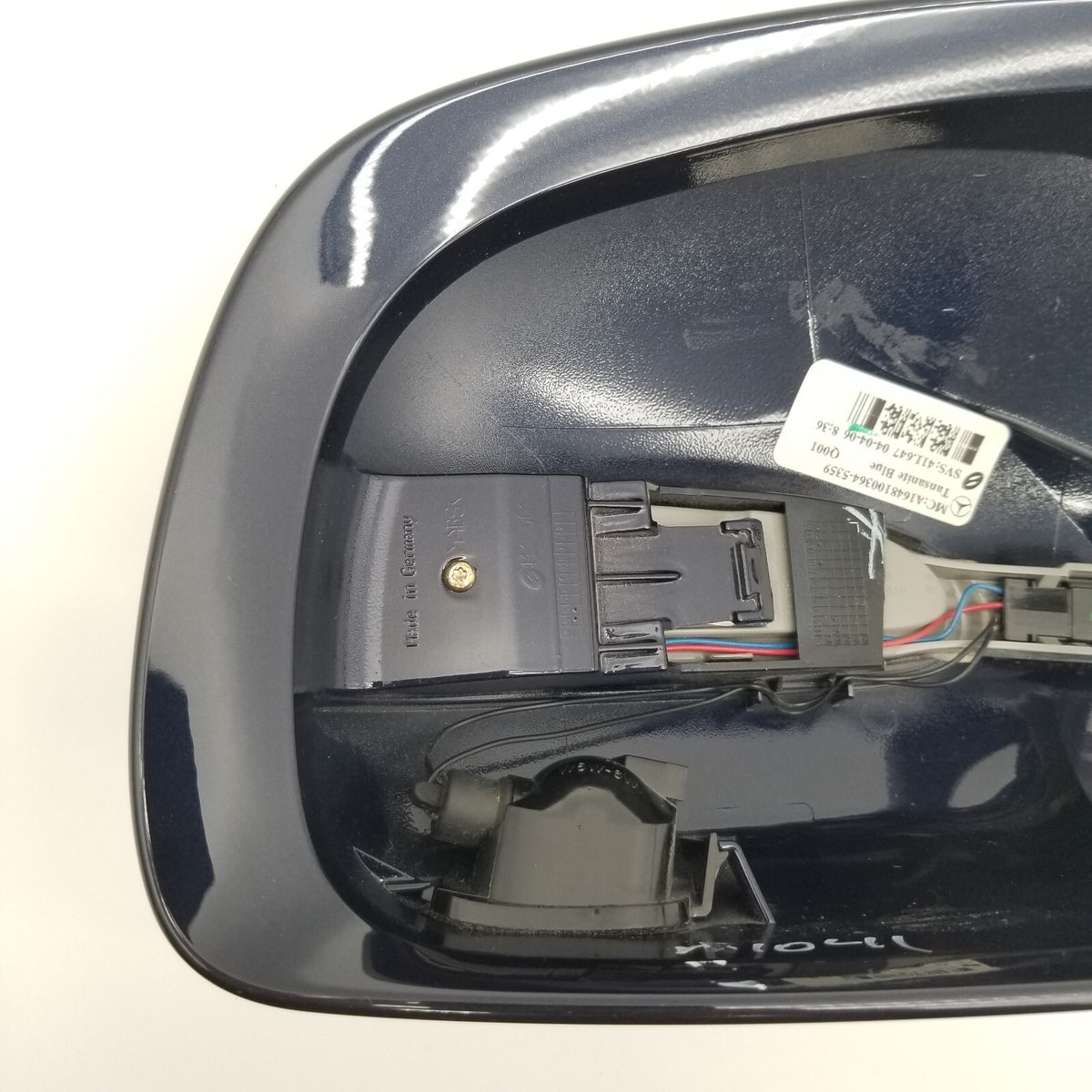 08-12 MERCEDES-BENZ GL550 FRONT LEFT SIDE VIEW DOOR MIRROR CAP A1648100364 COVER