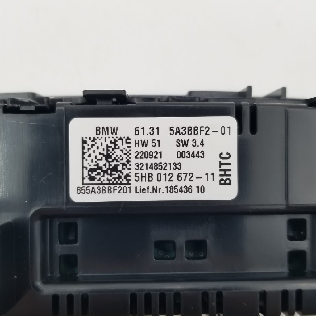 2021 - 2024 BMW X3 X4 Rear AC Heater Climate Control Unit 5A3BBF2