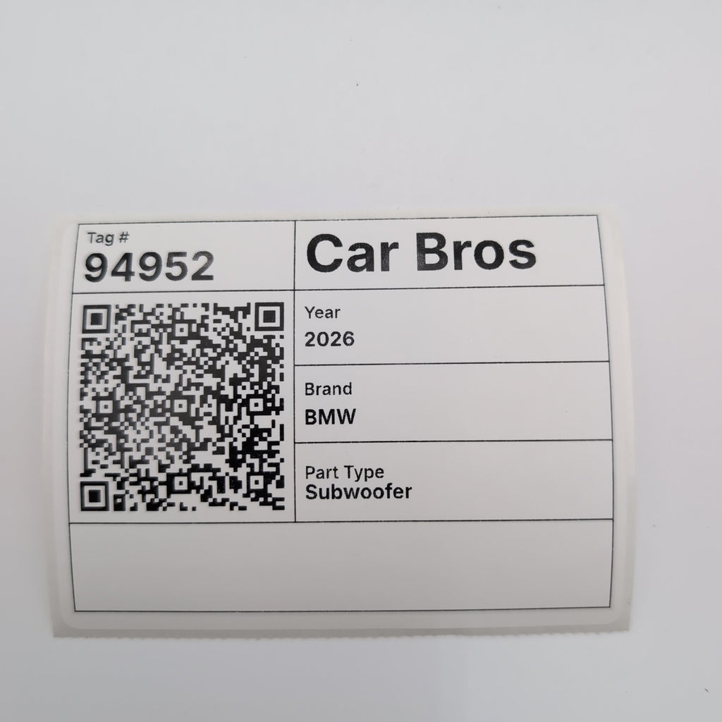2019 - 2026 BMW 330i G20 G80 G23 G82 Right Subwoofer Speaker 2622862
