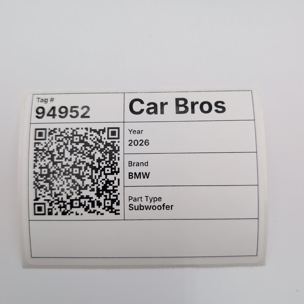 2019 - 2026 BMW 330i G20 G80 G23 G82 Right Subwoofer Speaker 2622862