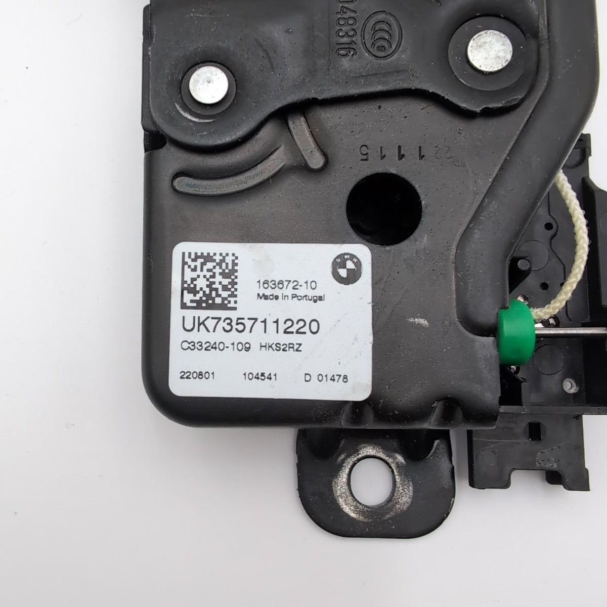 2021- 2024 BMW X3 M4 M3 G80 G83 G82 Rear Trunk Lid Actuator Latch Lock Assembly