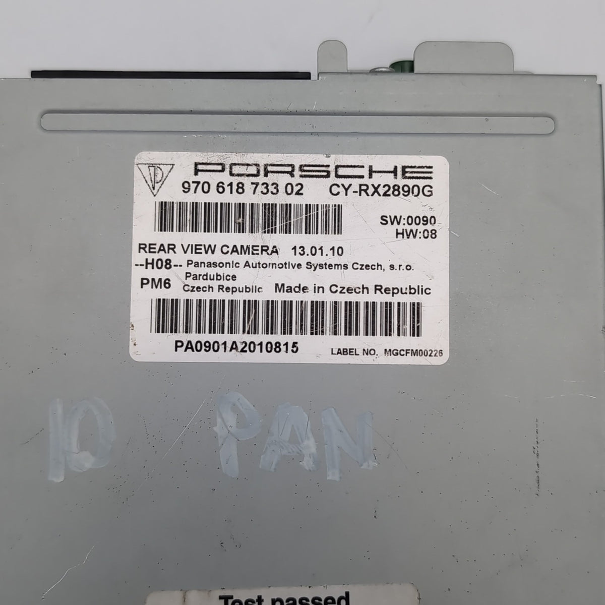 2010- 2015 Porsche Panamera 970 Rear Camera Chassis Control Module 97061873302