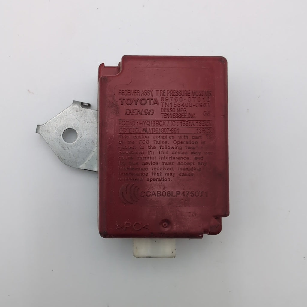 2009 2010 2011 Toyota Venza TPMS Tire Pressure Monitor Module 89760-0T010