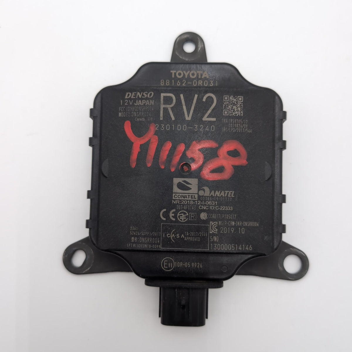 2019 - 2025 Toyota RAV4 Rear Blind Spot Radar Sensor 88162-0R031