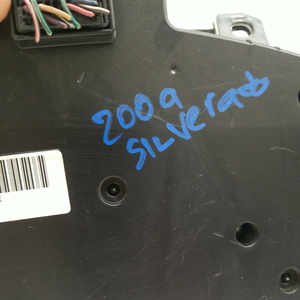 2009 09 Silverado Speedometer Instrument Cluster Unkw Miles Oem Guage