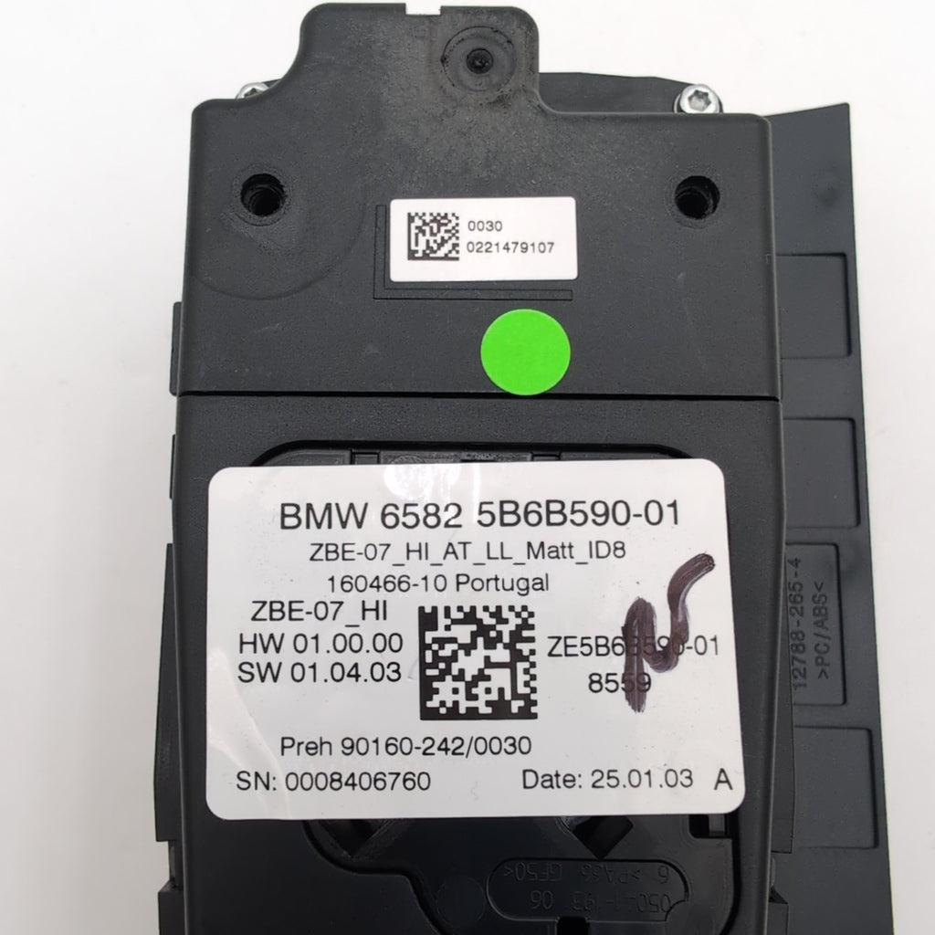2022 - 2025 BMW G20 G23 G26 G42 iDrive Navigation Media Switch Knob 5B6B590