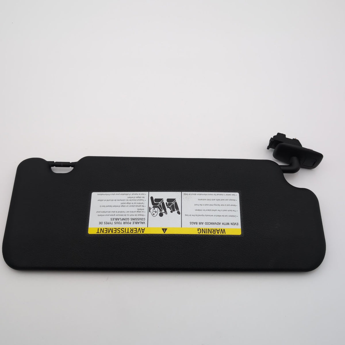 2021 - 2026 BMW 228i F44 F74 Left Right Sun Visor Set Pair Black 8096782 8096781