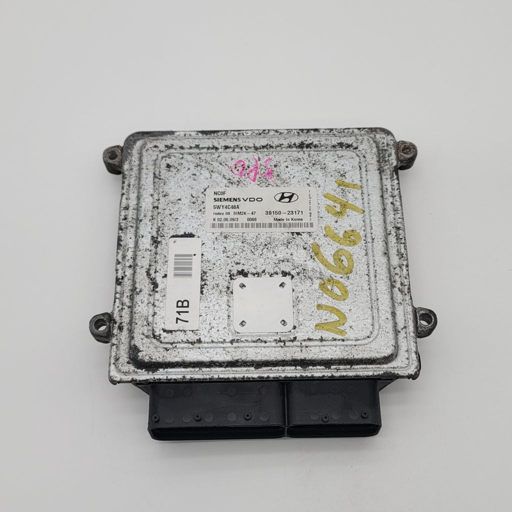 2009 2010 2011 2012 ELANTRA 2.0L AT COMPUTER ENGINE CONTROL MODULE 39150-23171