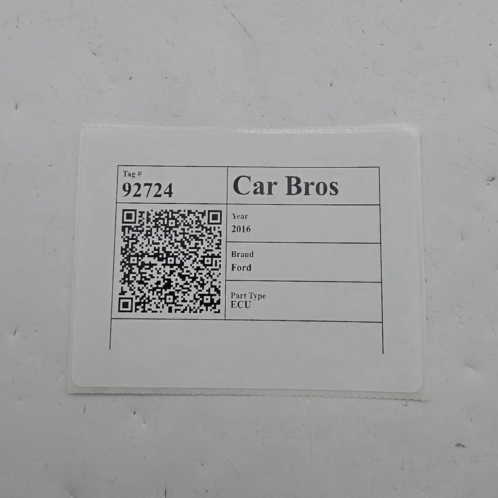 2016 Ford Fusion 2.0L AWD Engine Computer Control Module ECU GS7A-12A650-KD