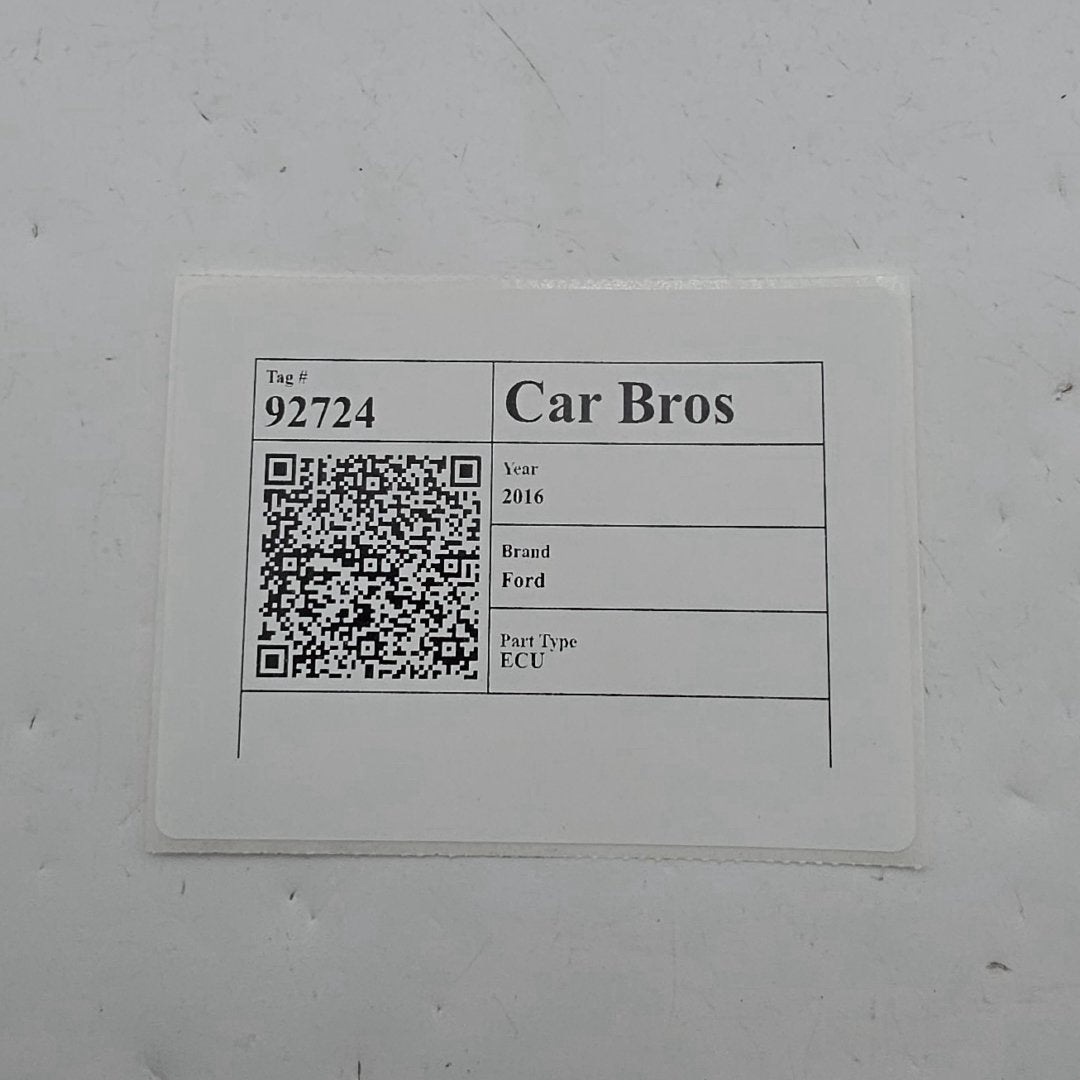 2016 Ford Fusion 2.0L AWD Engine Computer Control Module ECU GS7A-12A650-KD