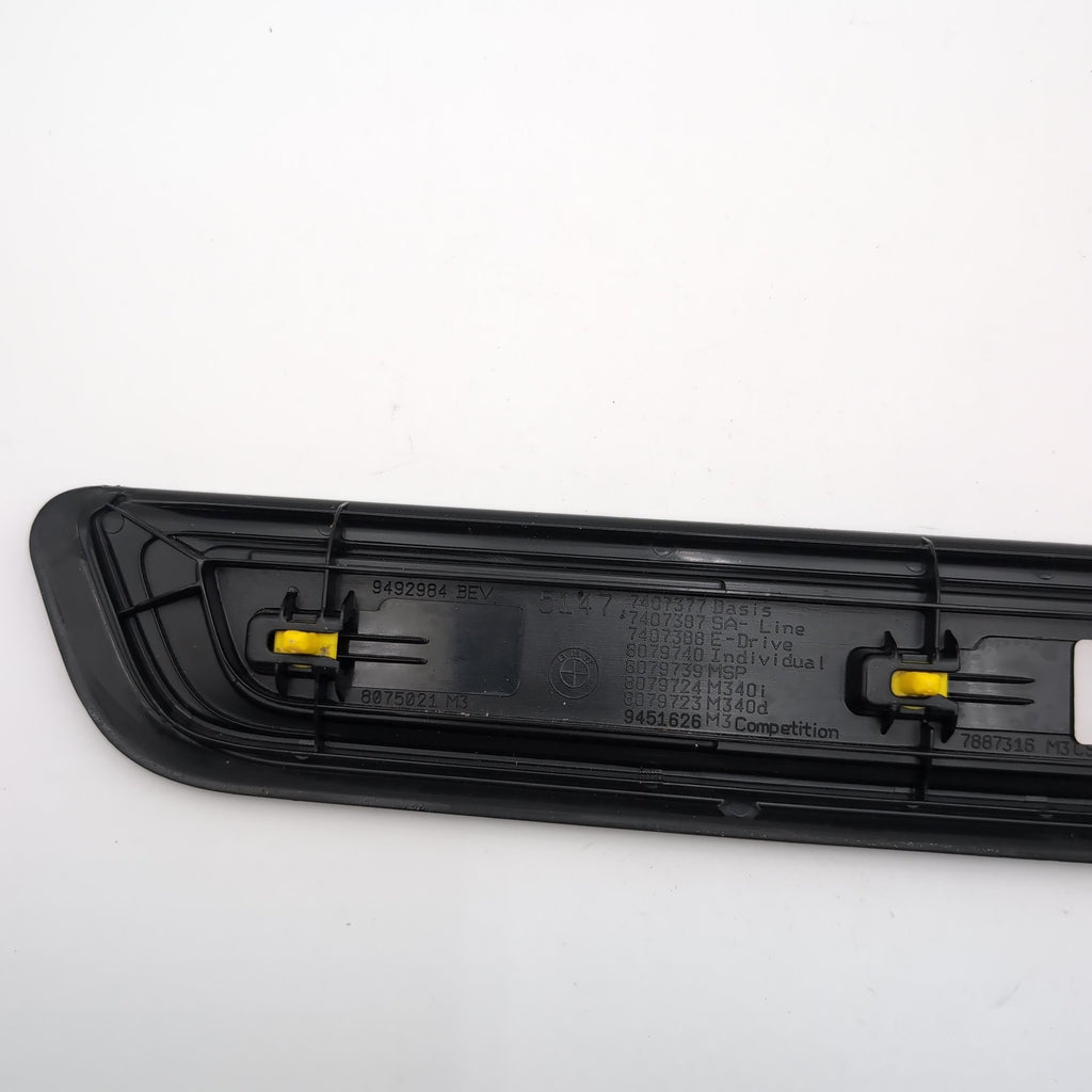 2019 - 2025 BMW G20 G21 G26 Front Left Right Door Trim Molding Sill Set 7407387