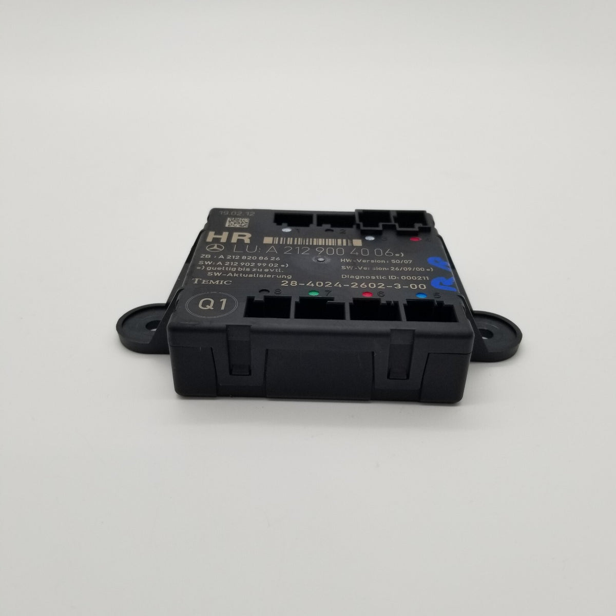 2008- 2014 Mercedes W204 C300 C250 Rear Right Door Control Module 2129004006