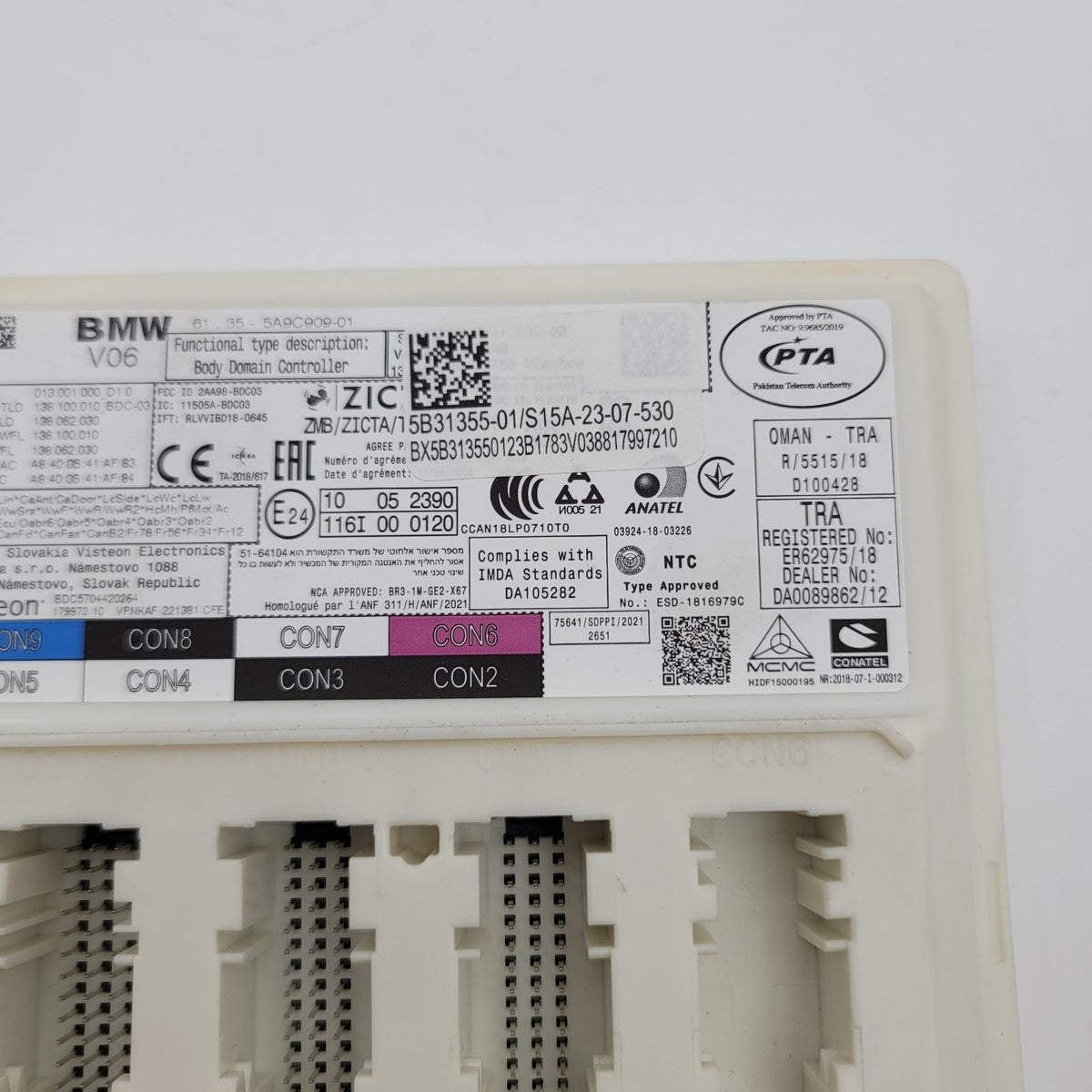 2023 BMW M2 G87 Body CONTROL MODULE BCM 5A9C909