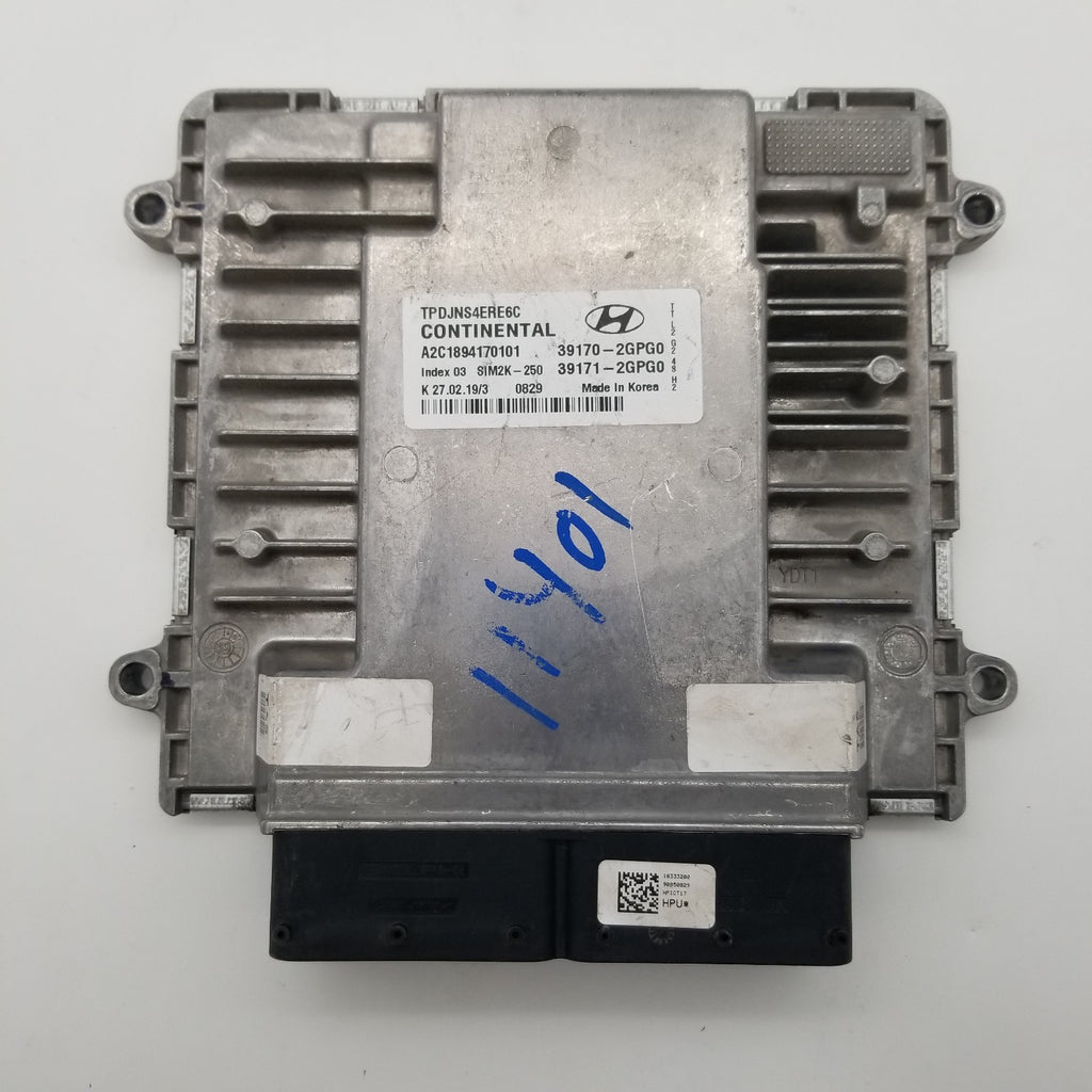 2019 2020 2021 Hyundai Tucson Engine Computer Control Module ECM ECU 39170-2GPG0