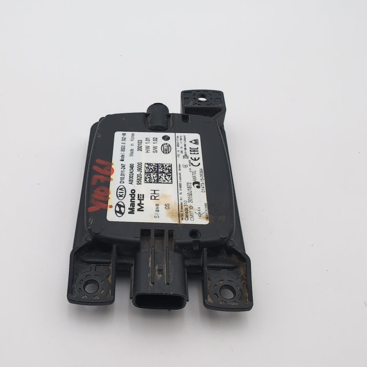 2019 2020 2021 Hyundai Kona SLAVE RH Right Blind Spot Radar Sensor 95820-J9000