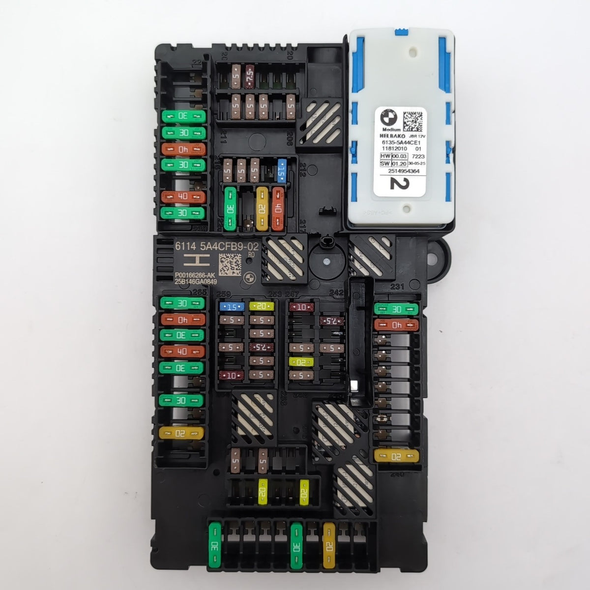2023 2024 2025 BMW M2 M3 M4 G80 G82 G83 REAR POWER DISTRIBUTION FUSE BOX 5A4CFB9