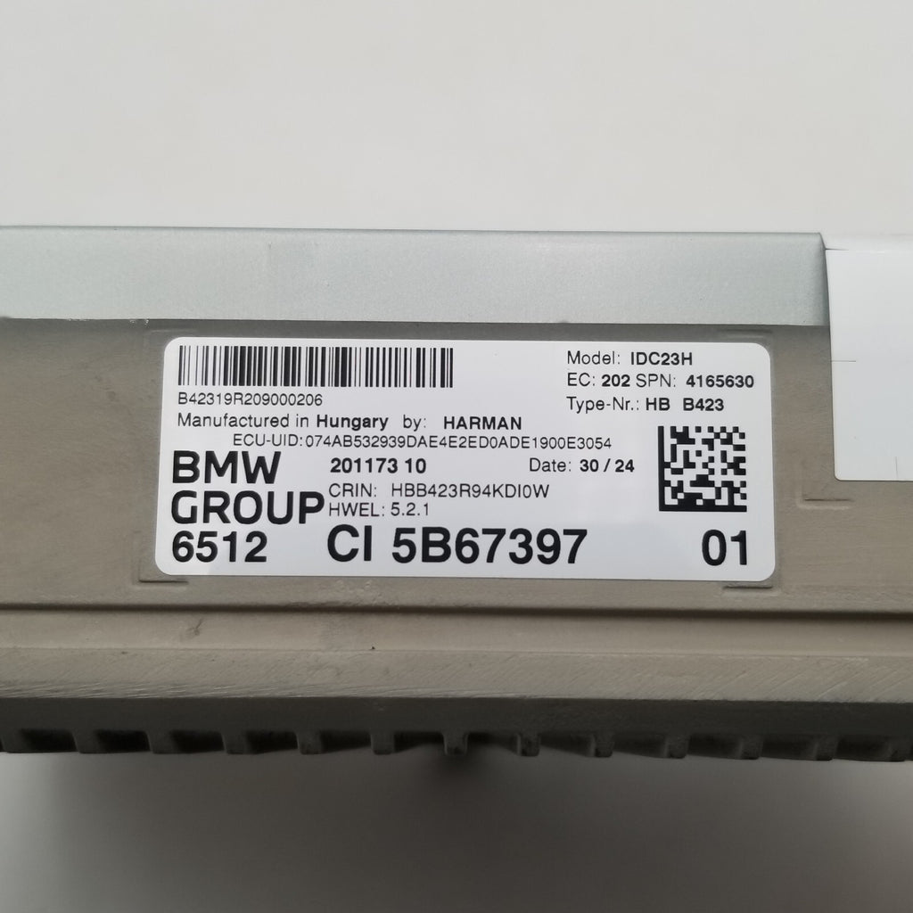 BMW OEM Head Unit High 6 IDC23H 65125B67397 5B67397 U06 X1L U12 X1 U11 X2 U10