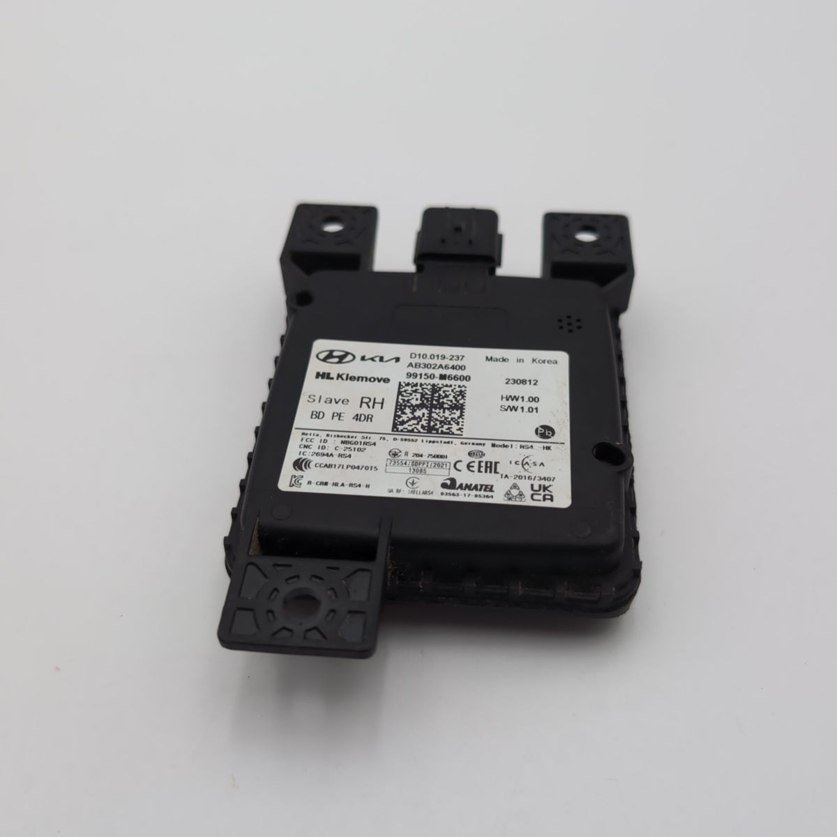 2021 - 2024 Kia Forte RH SLAVE Rear Right Blind Spot Radar Sensor 99150-M6600