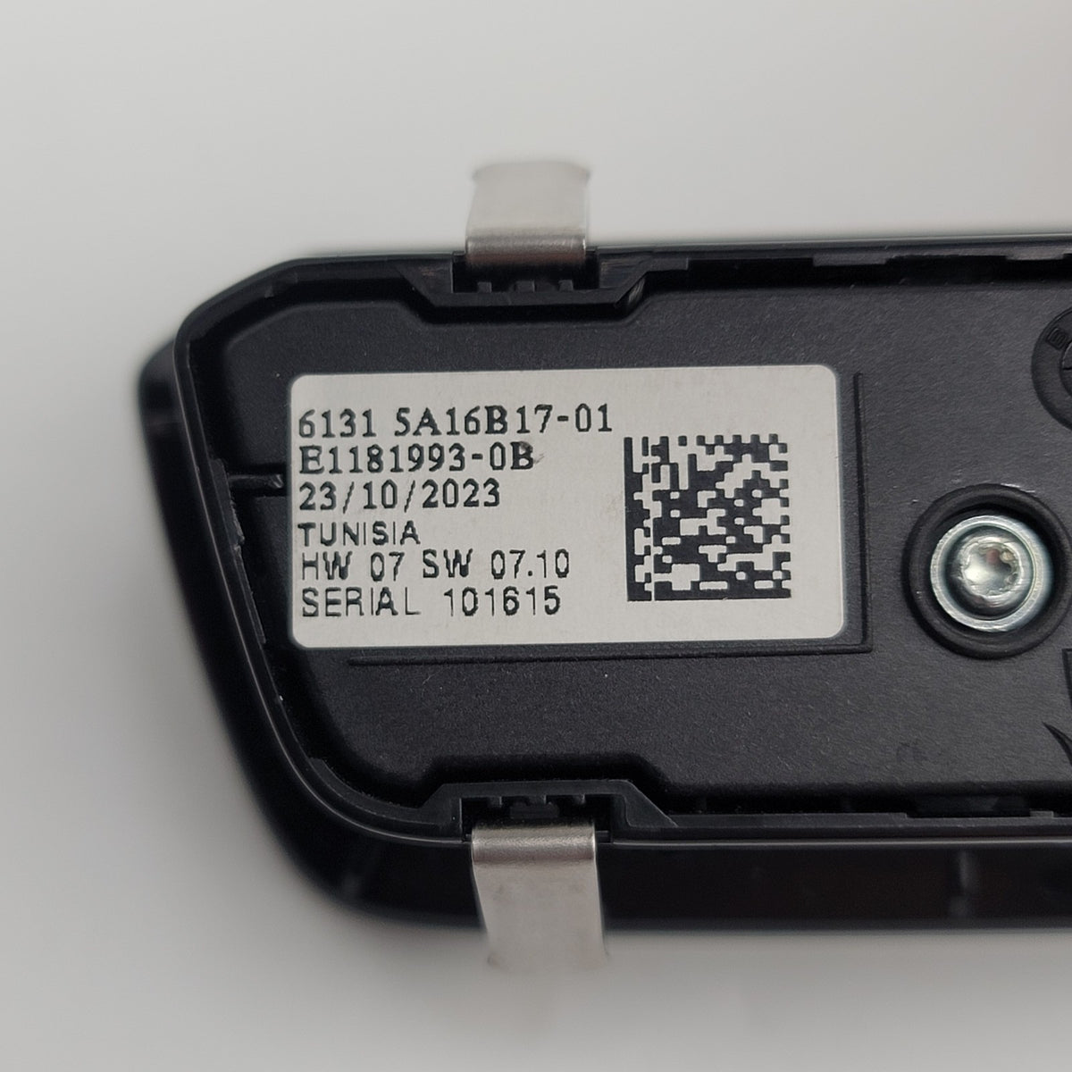 2021 - 2026 BMW G20 G80 G22 G26 G82 M3 M4 Headlight Control Switch Panel 5A16B17