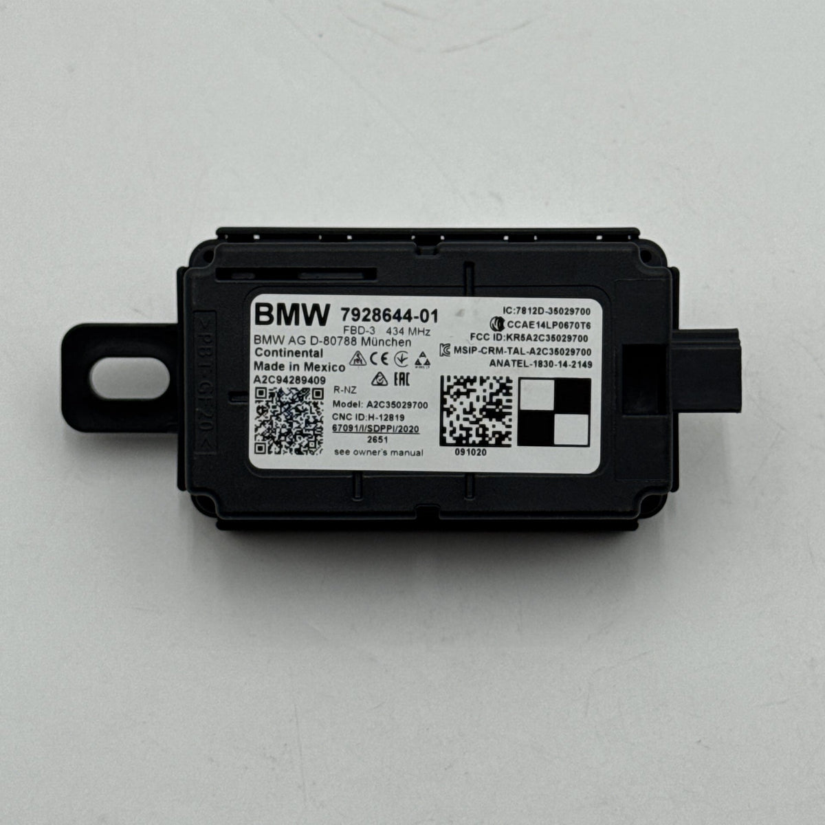 2017 - 2021 BMW X1 X2 i3 i3s MINI Radio Remote Receiver Control Module 7928644