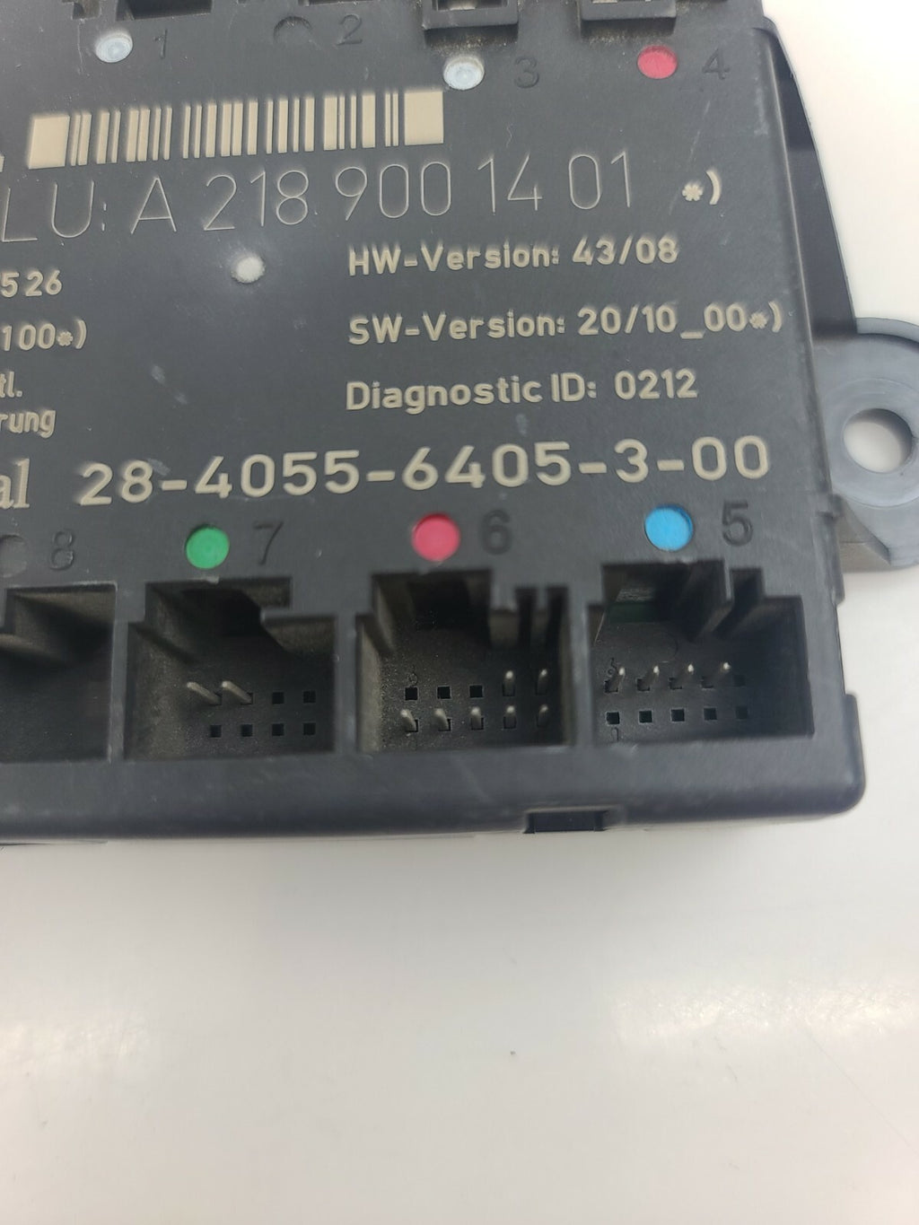 2013 2014 Mercedes C300 W204 Left Rear Driver Door Control Module A2189001401
