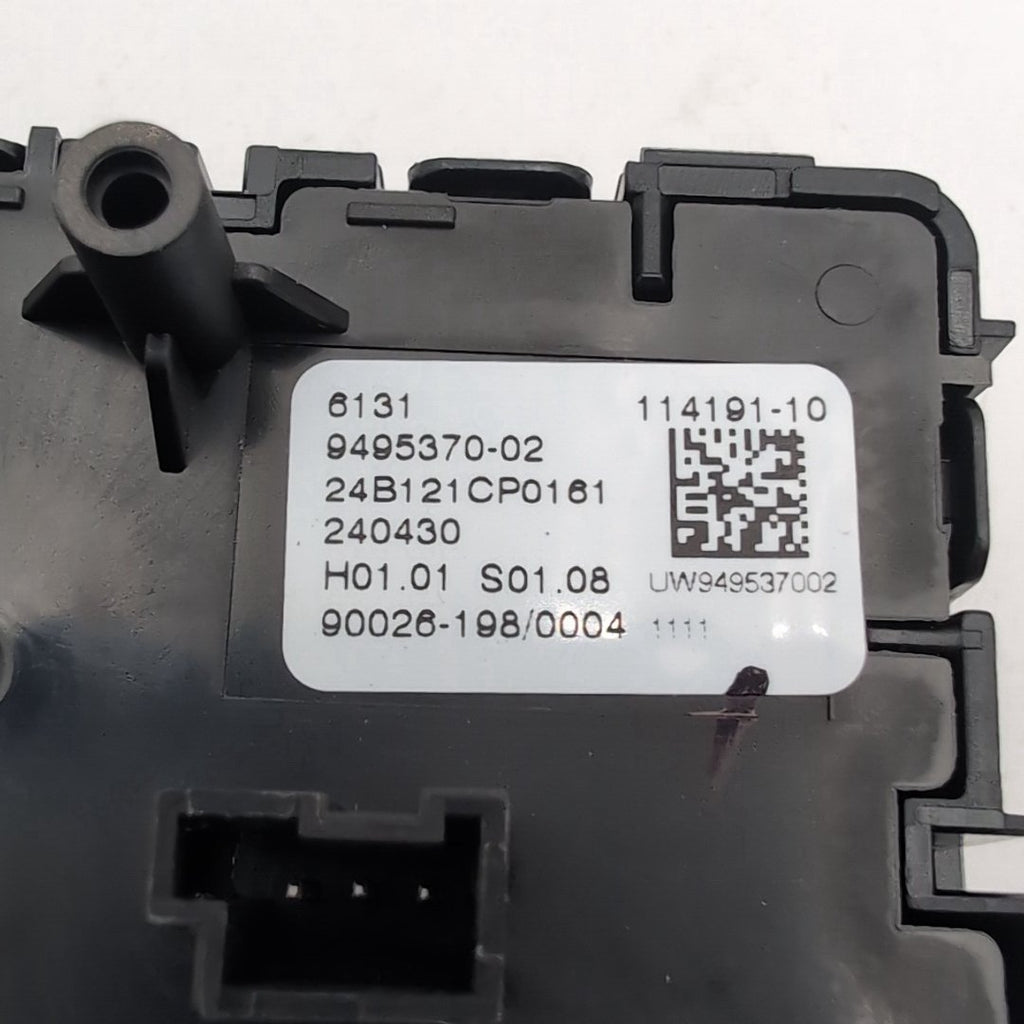 2023 - 2026 BMW X5 X7 Center Console Suspension Height Leveling Switch 9495370