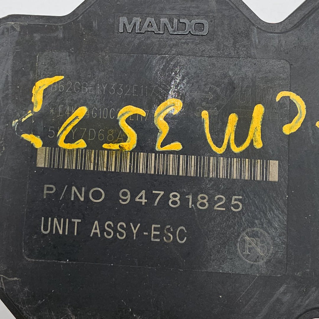 2015 2016 Chevrolet Sonic 1.8L ABS Anti Lock Brake Pump Control Unit 94781825