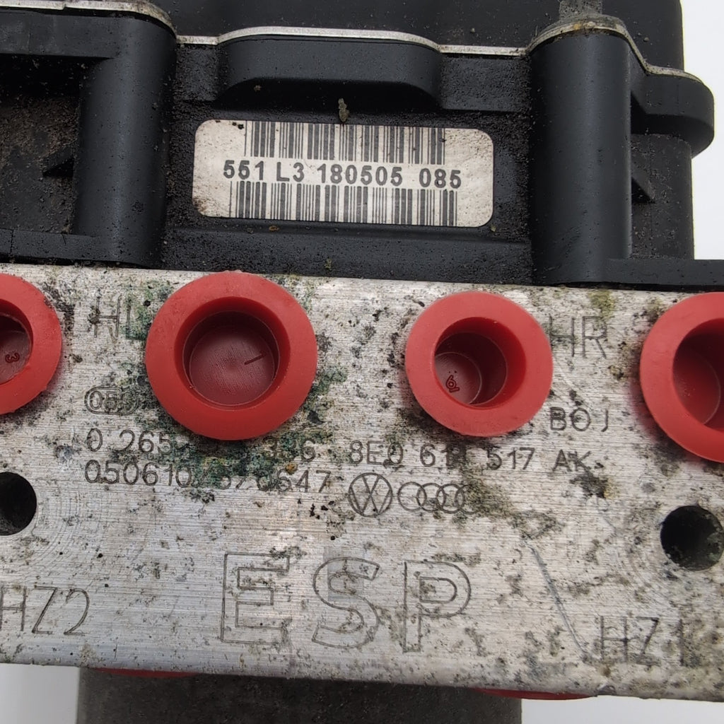 2005 - 2008 Audi A4 ABS Anti Lock Brake Pump Control Unit 8E0614517AK