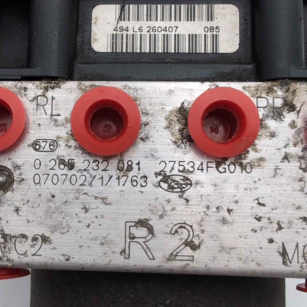 2008 2009 Subaru Impreza ABS Anti Lock Brake Pump 27534FG010