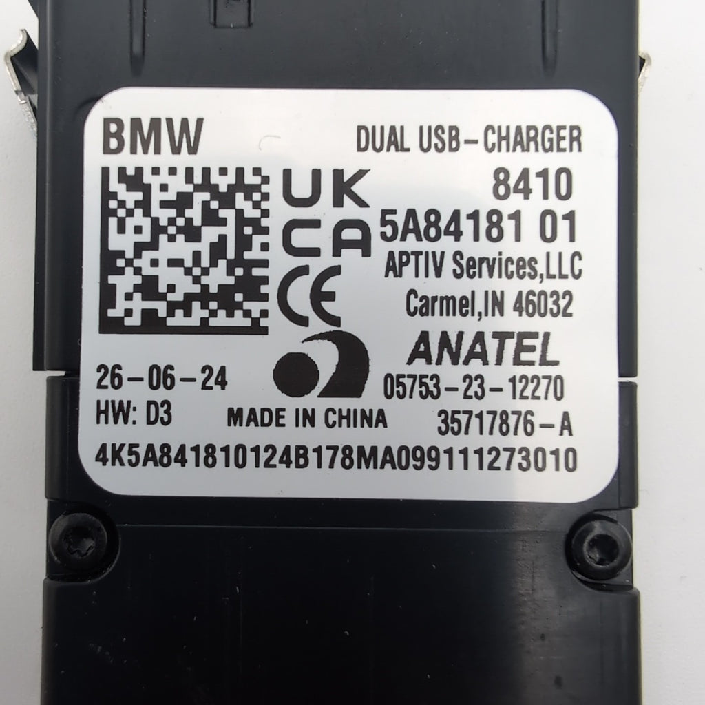 2023 2024 2025 BMW X1 X2 Mini Dual USB Port Charger Bush Socket 5A84181