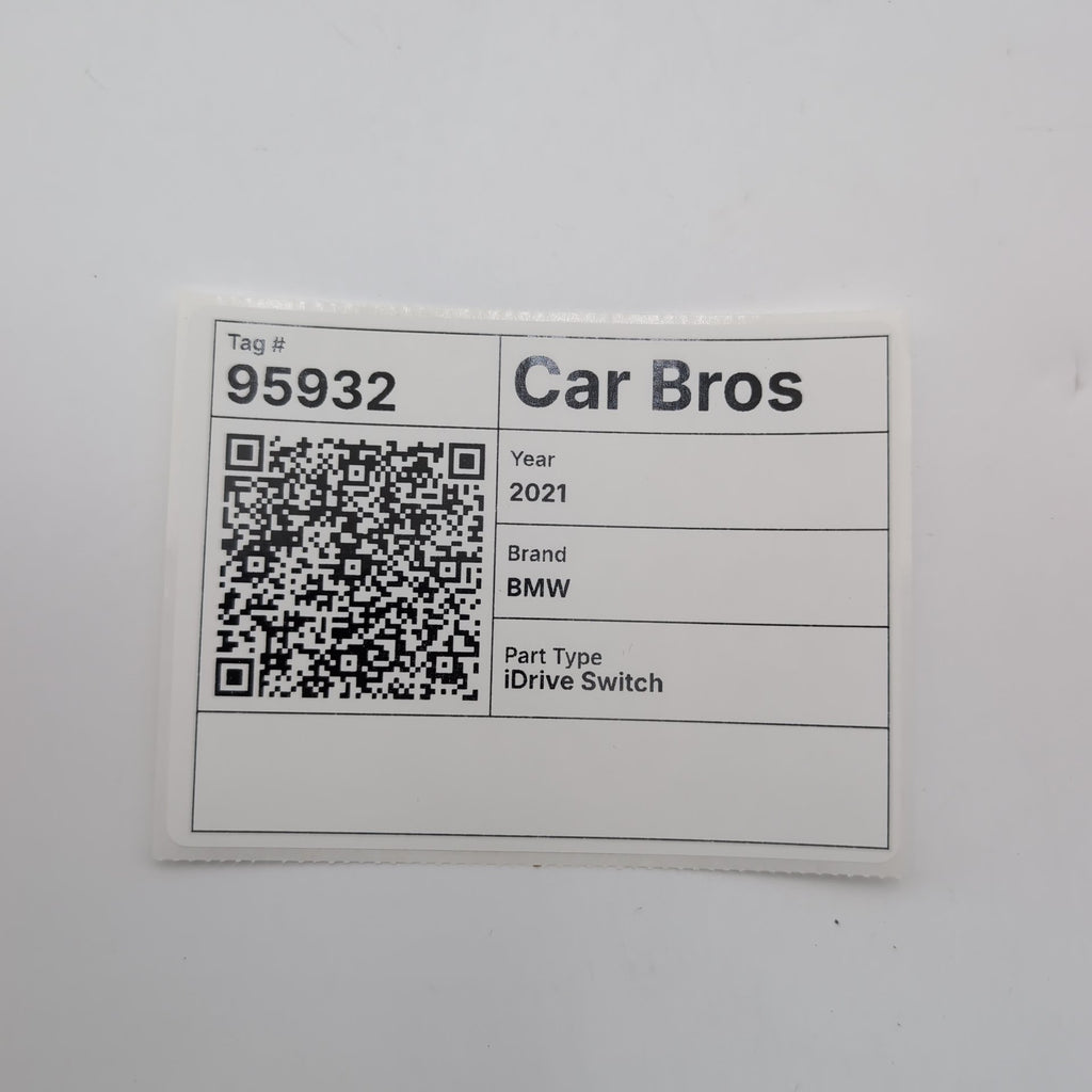 2017 - 2021 BMW i3 i3s I01 iDrive Navigation Media Switch Knob 5A14E67