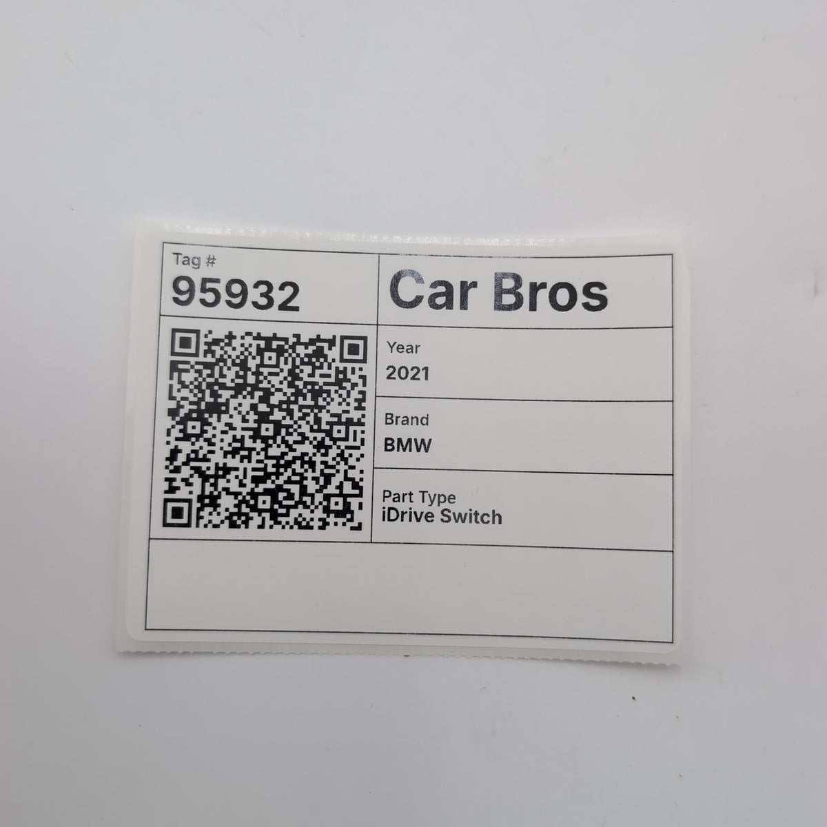 2017 - 2021 BMW i3 i3s I01 iDrive Navigation Media Switch Knob 5A14E67