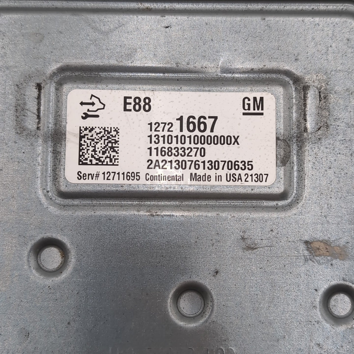 2021 2022 2023 Chevrolet TRAIL BLAZER Engine Control Unit Ecu Computer 12721667