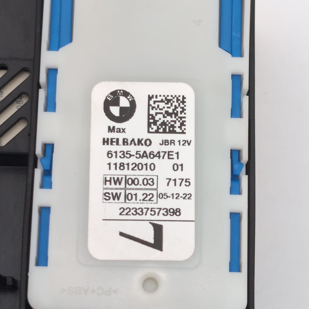 2022 2023 2024 BMW iX I20 Rear Power Distribution Fuse Box 5A45135