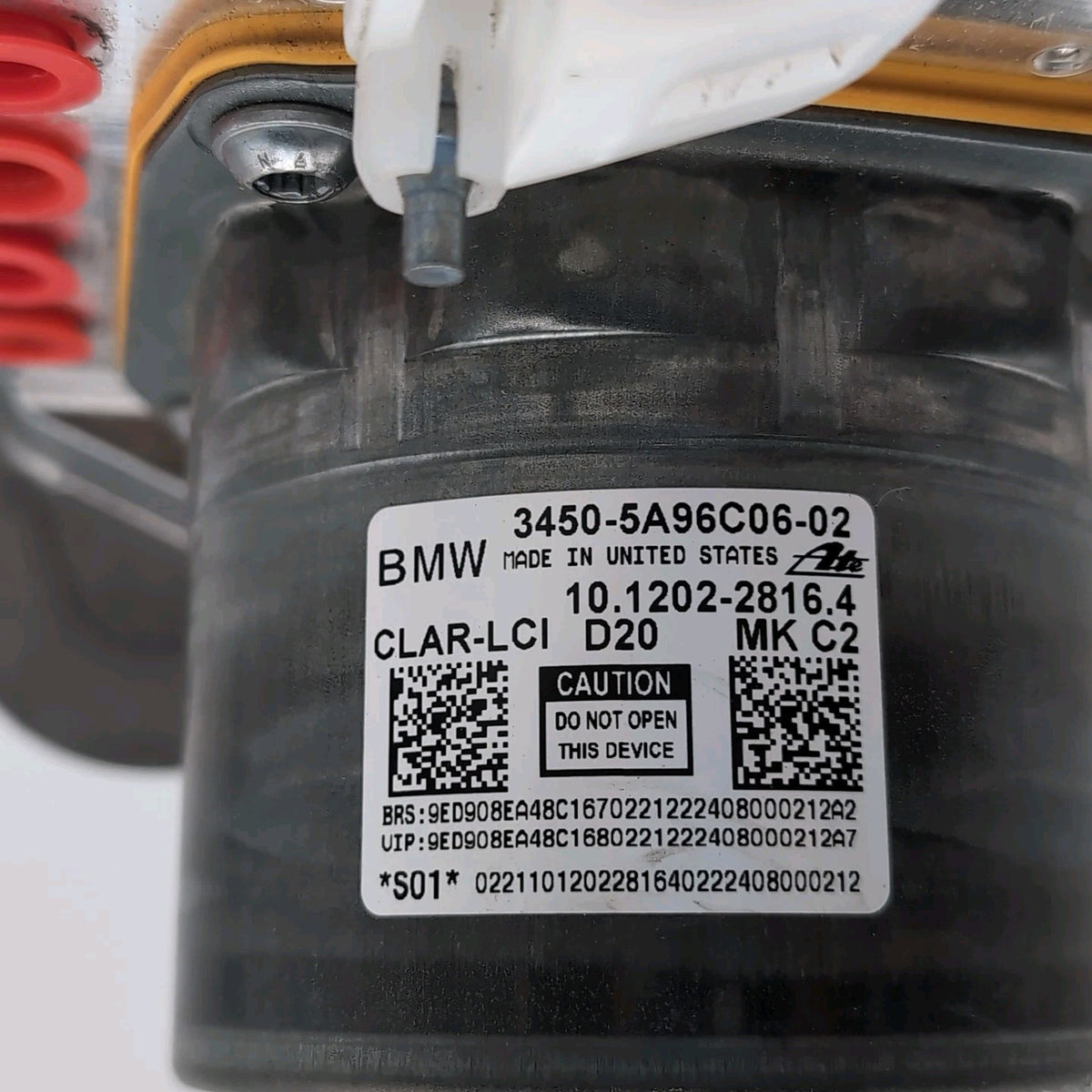 2018- 2024 BMW X5 ABS Brake Booster Master Cylinder 3450 5A96C06