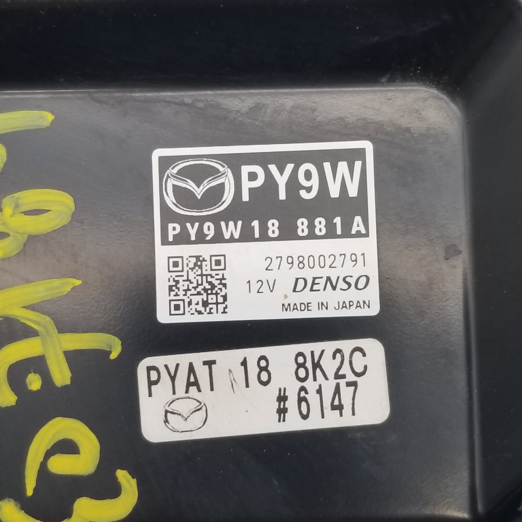 2016 2017 Mazda 6 Powertrain Computer Control Module PCM ECM ECU PY9W18881A