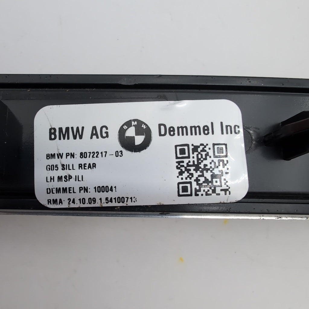 2023 2024 2025 BMW X5 M60i Front and Rear Door Sill Scuff Plate Trim Set