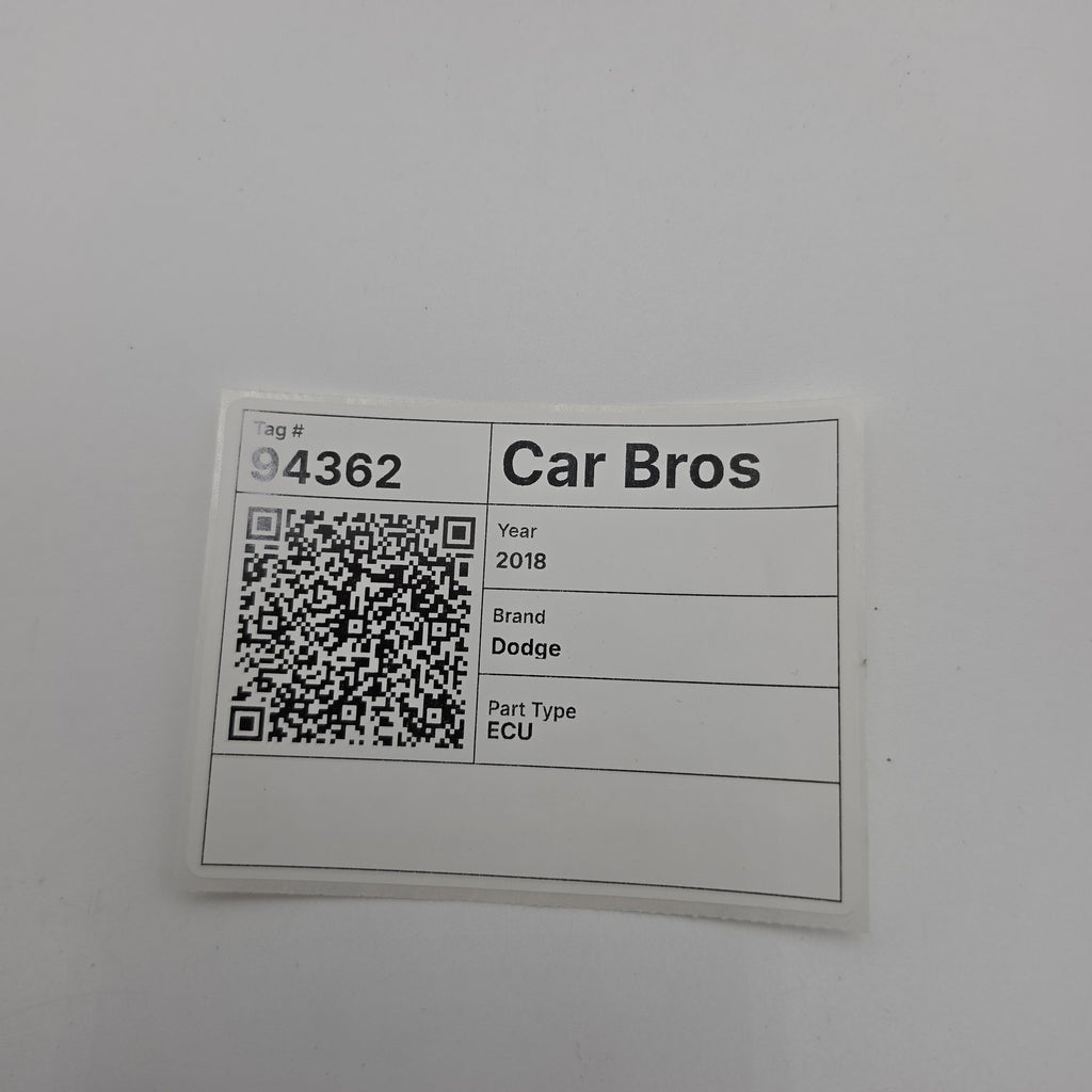 2016 - 2019 Dodge Journey 3.6L Engine Computer Control Module ECU 68259135AB