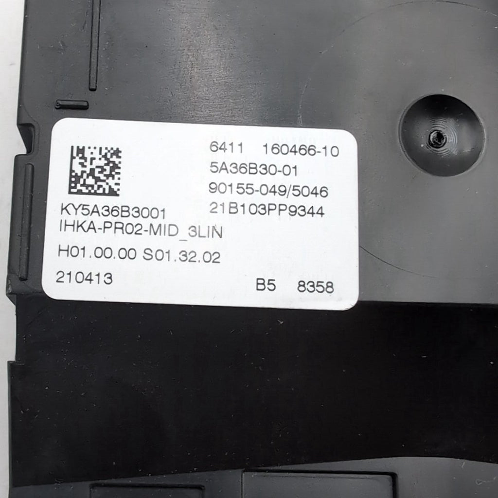 2019 - 2023 BMW G20 G30 X5 HVAC AC Heater Amplifier Control Module 5A36B30