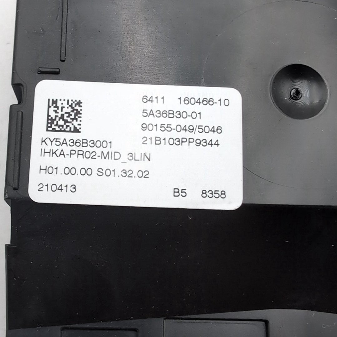 2019 - 2023 BMW G20 G30 X5 HVAC AC Heater Amplifier Control Module 5A36B30