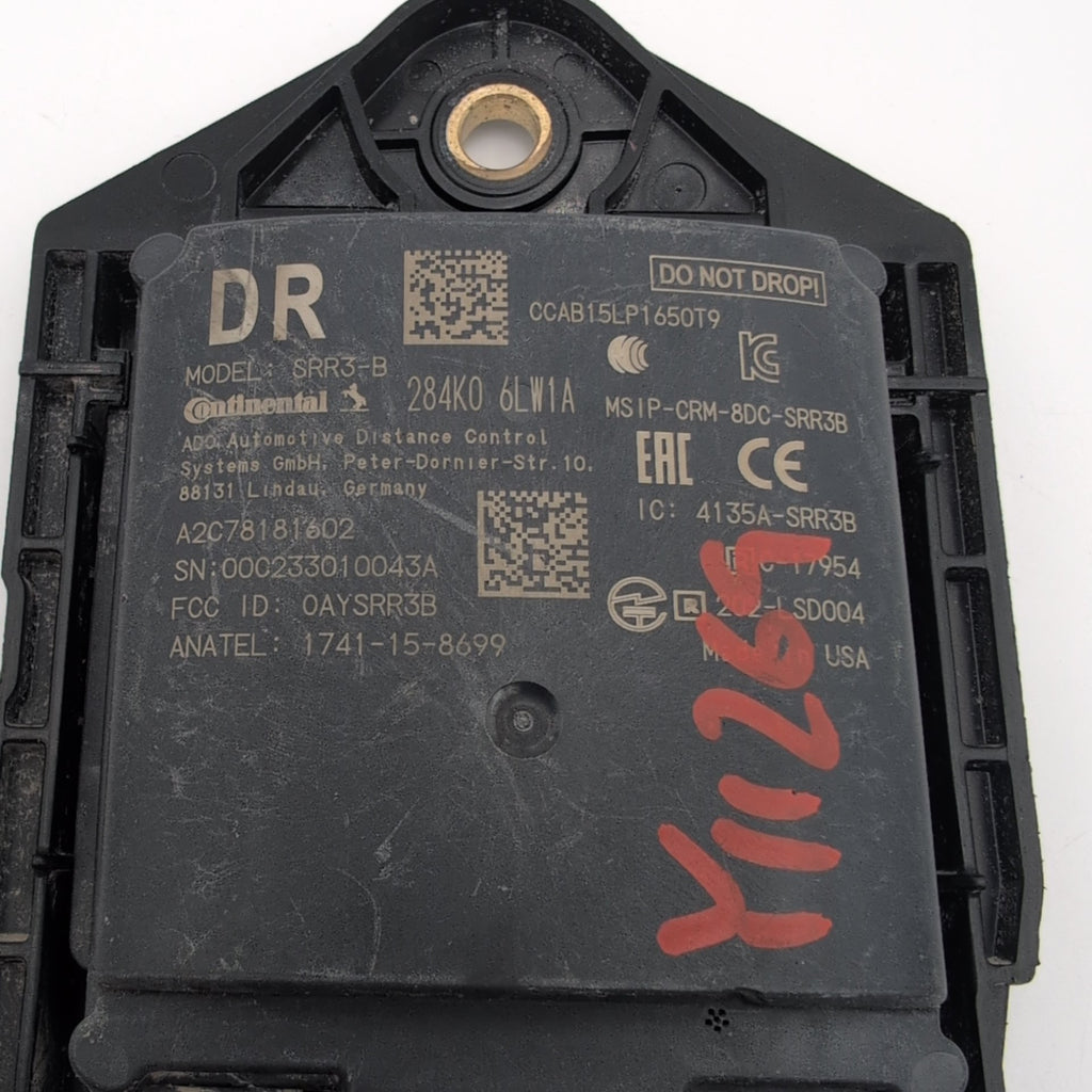 2020 - 2025 Nissan Sentra Rear Right Blind Spot Radar Sensor 284K06LW1A