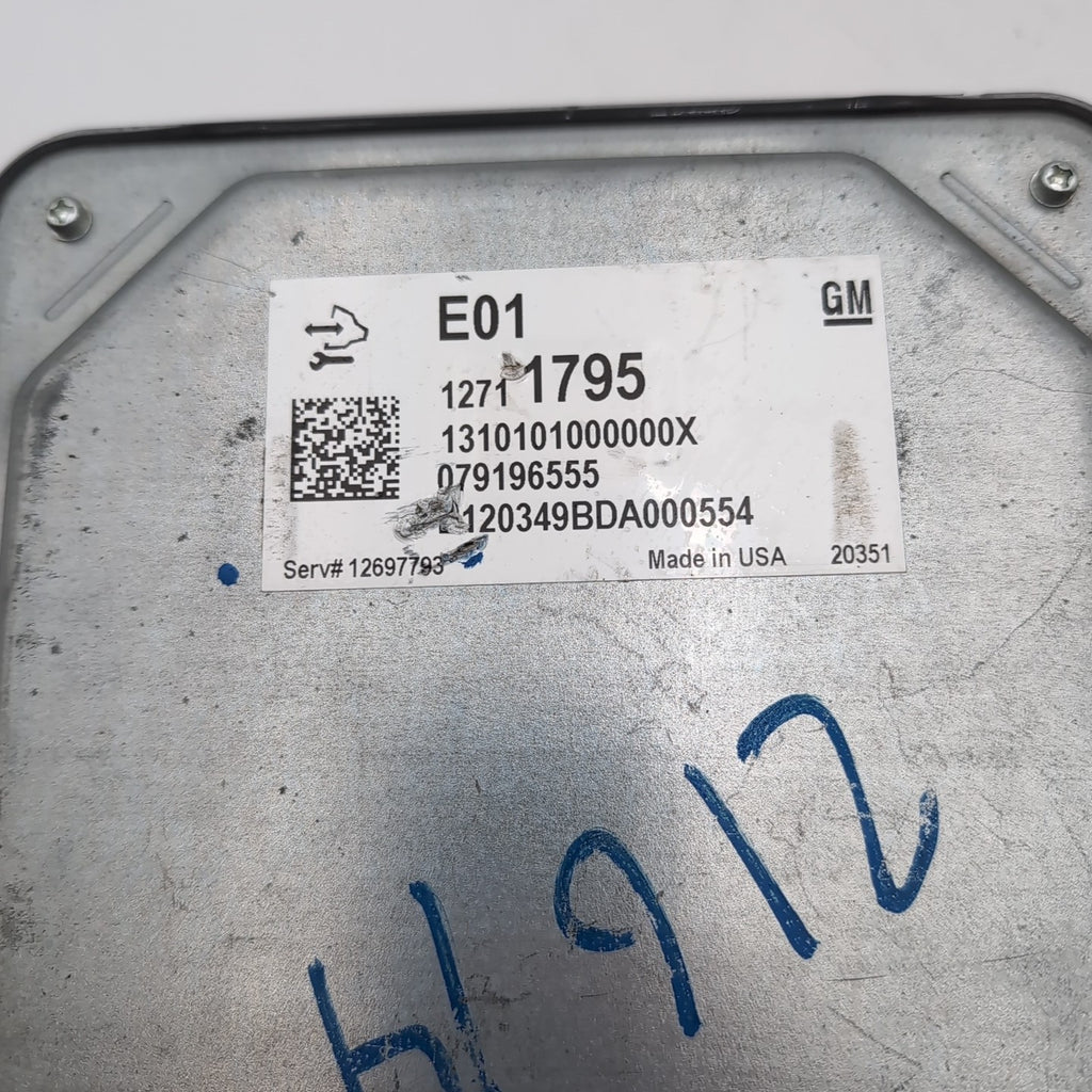 2021 2022 Chevrolet Trailblazer Engine Computer Control Module E01 12711795