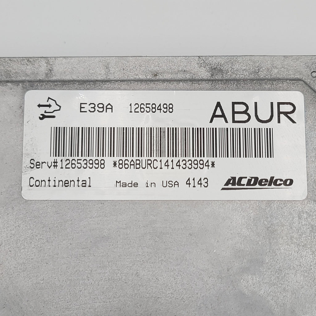 2014 Buick Regal 2.4L ECM Engine Computer Control Module ECU PCM 12658498