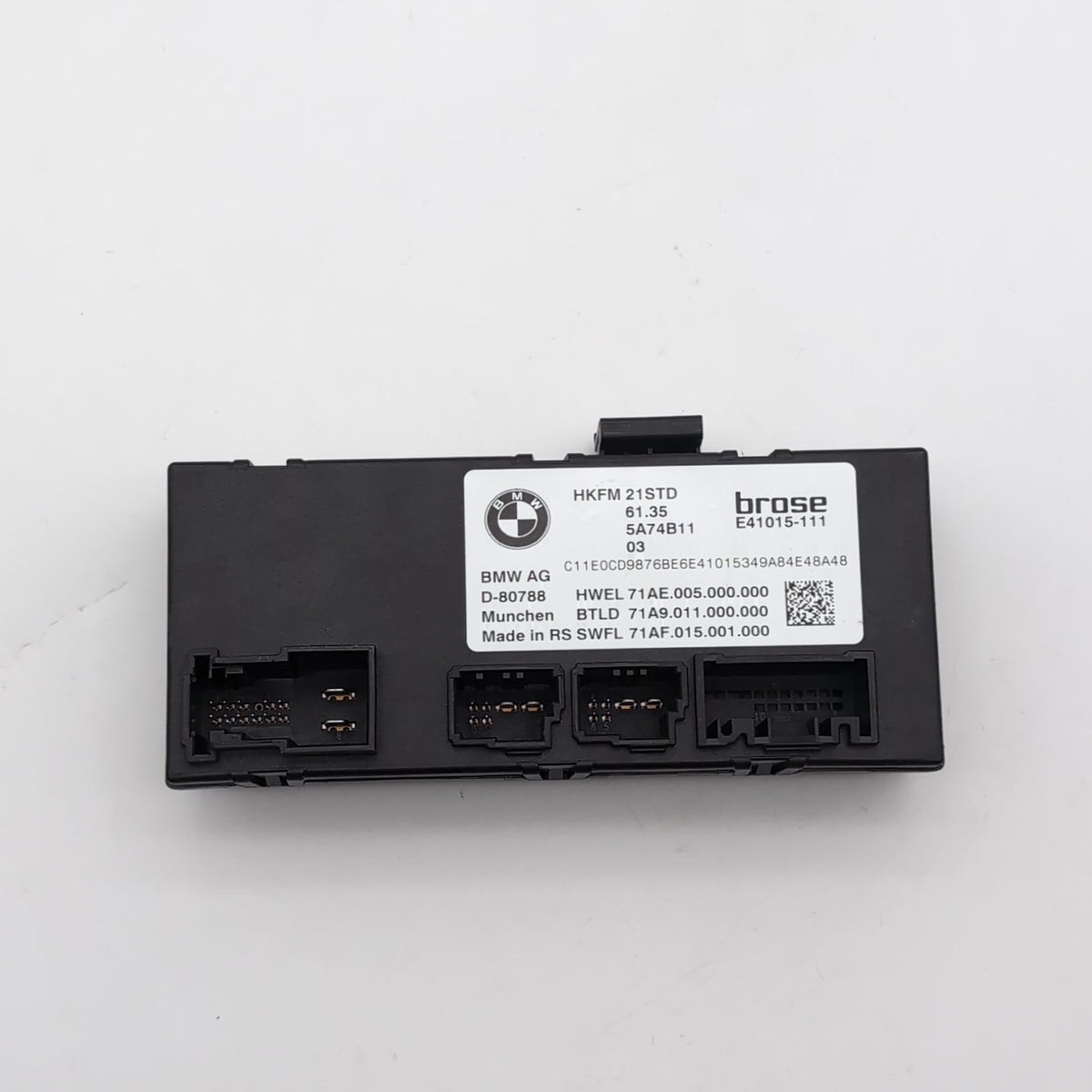 2023 2024 2025 BMW G60 XM X1 X2 X3 Trunk Lid Liftgate Control Module 5A74B11