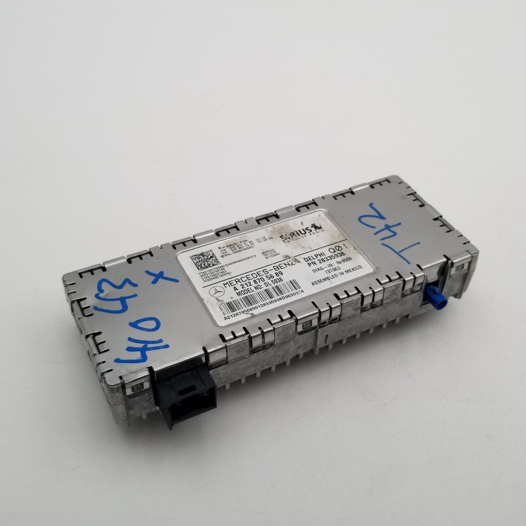 2013- 2016 MERCEDES GL450 X166 SATELLITE RADIO CONTROL MODULE OEM A2128705689