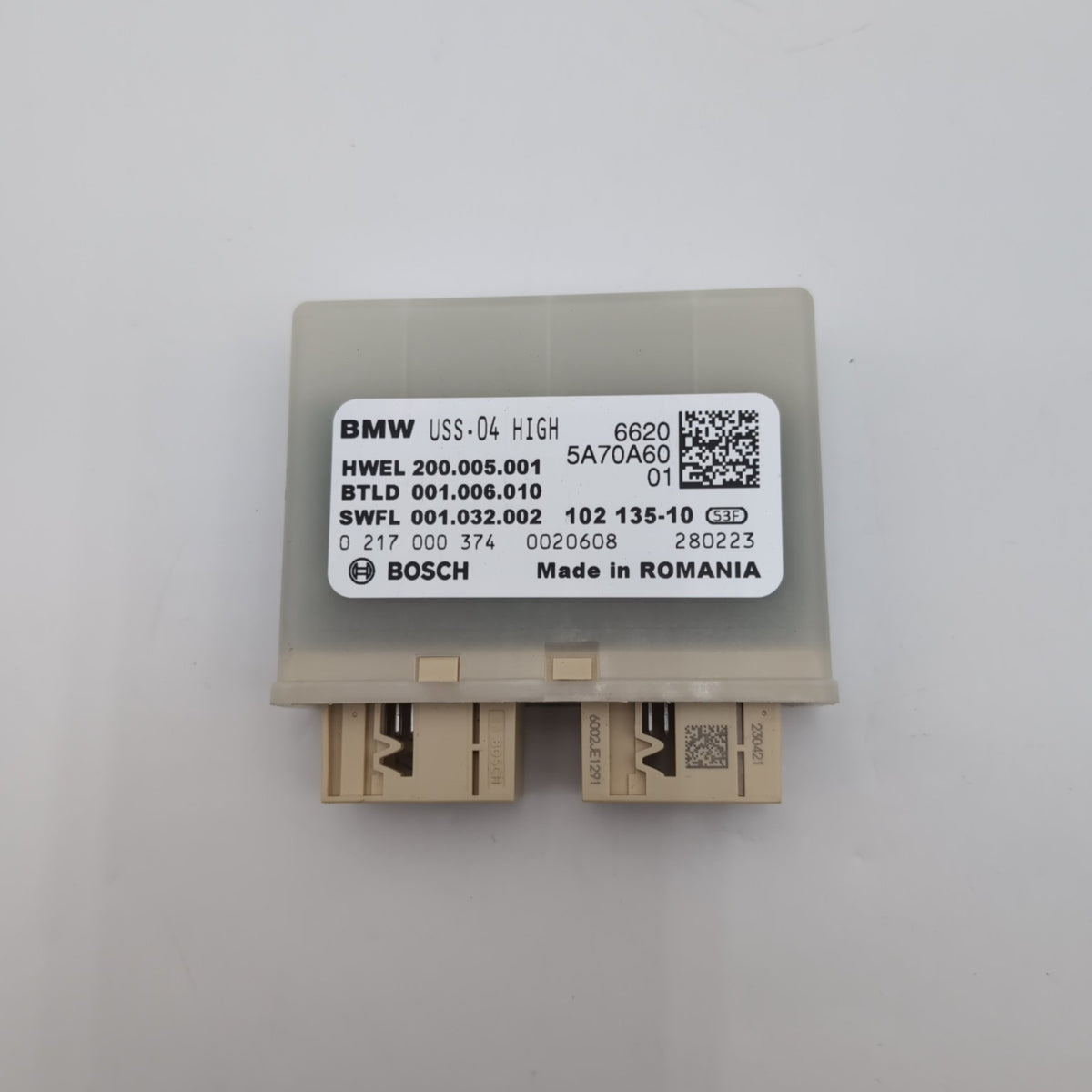 2021 - 2025 BMW G20 G22 G26 M3 M4 X6 USS Ultra Sonic Parking Sensor Module