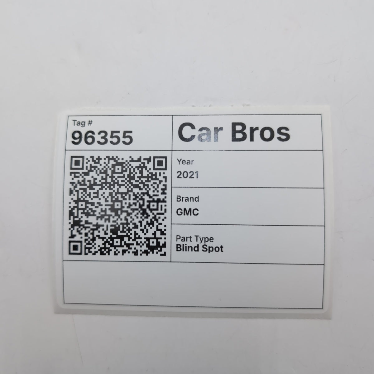 2021 2022 2023 GMC Acadia Rear Right Blind Spot Radar Sensor 84820654