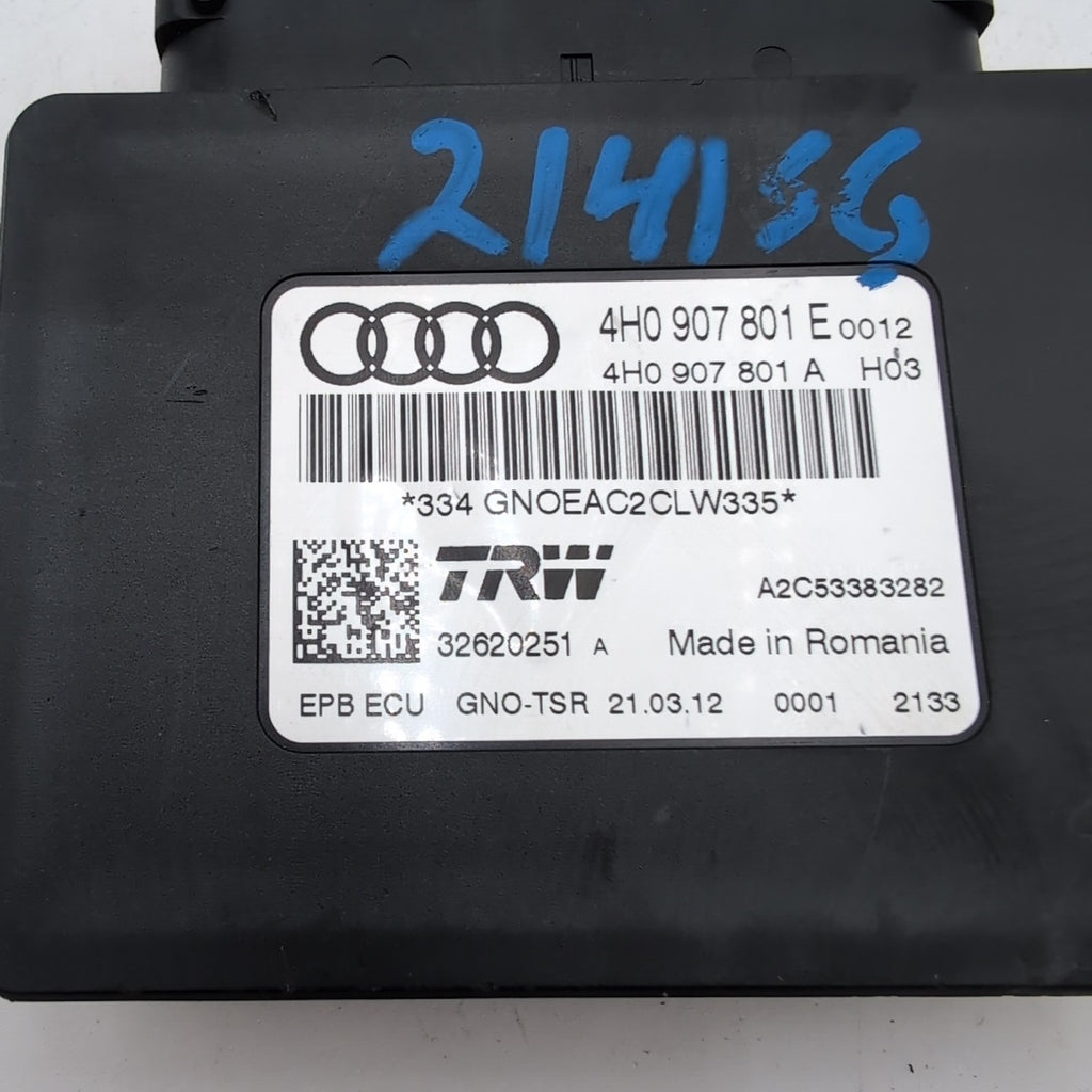 2011- 2017 AUDI A6 A7 A8 ELECTRIC PARKING BRAKE CONTROL MODULE 4H0907801E